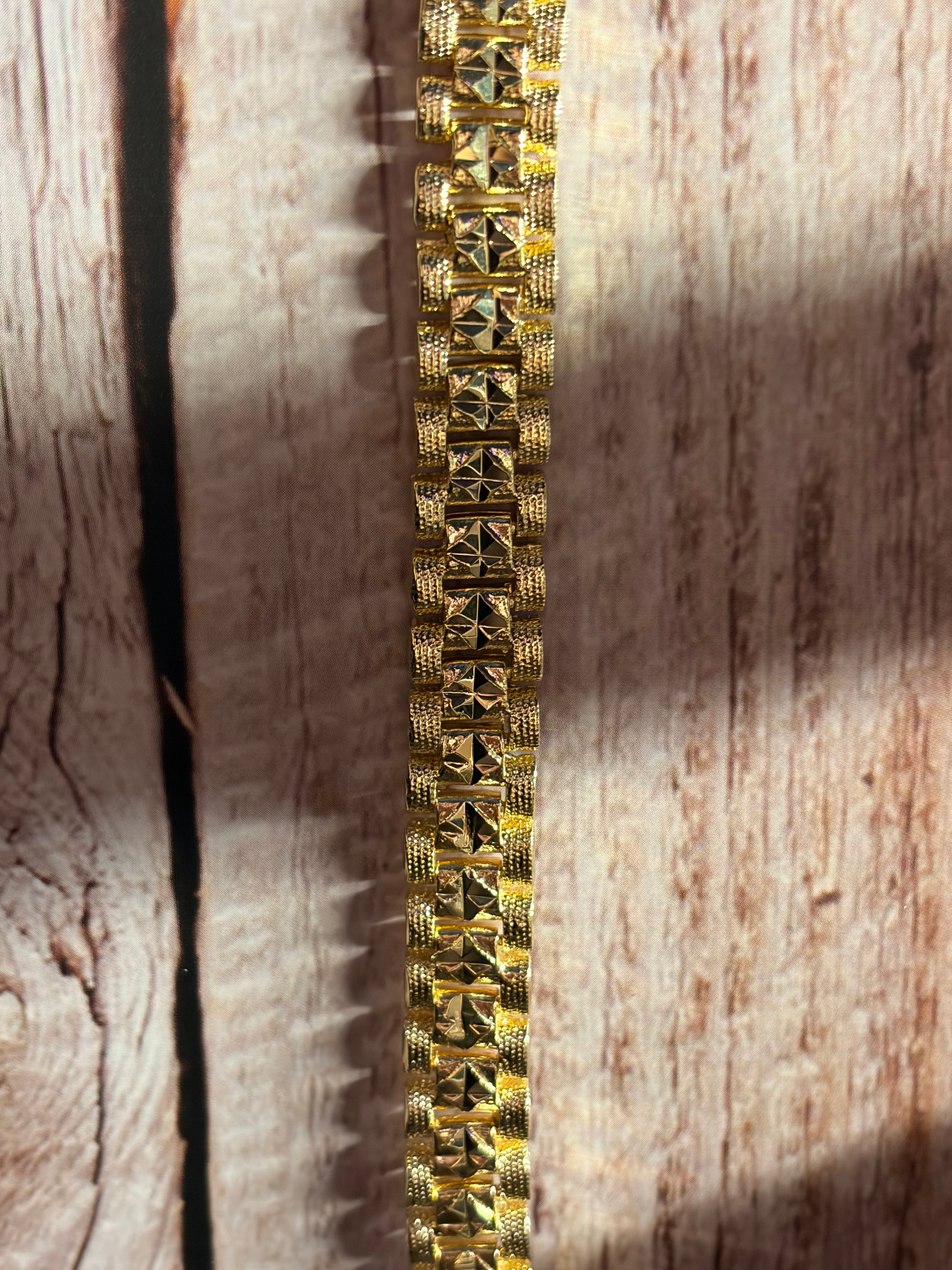 Golden Prism Bracelet