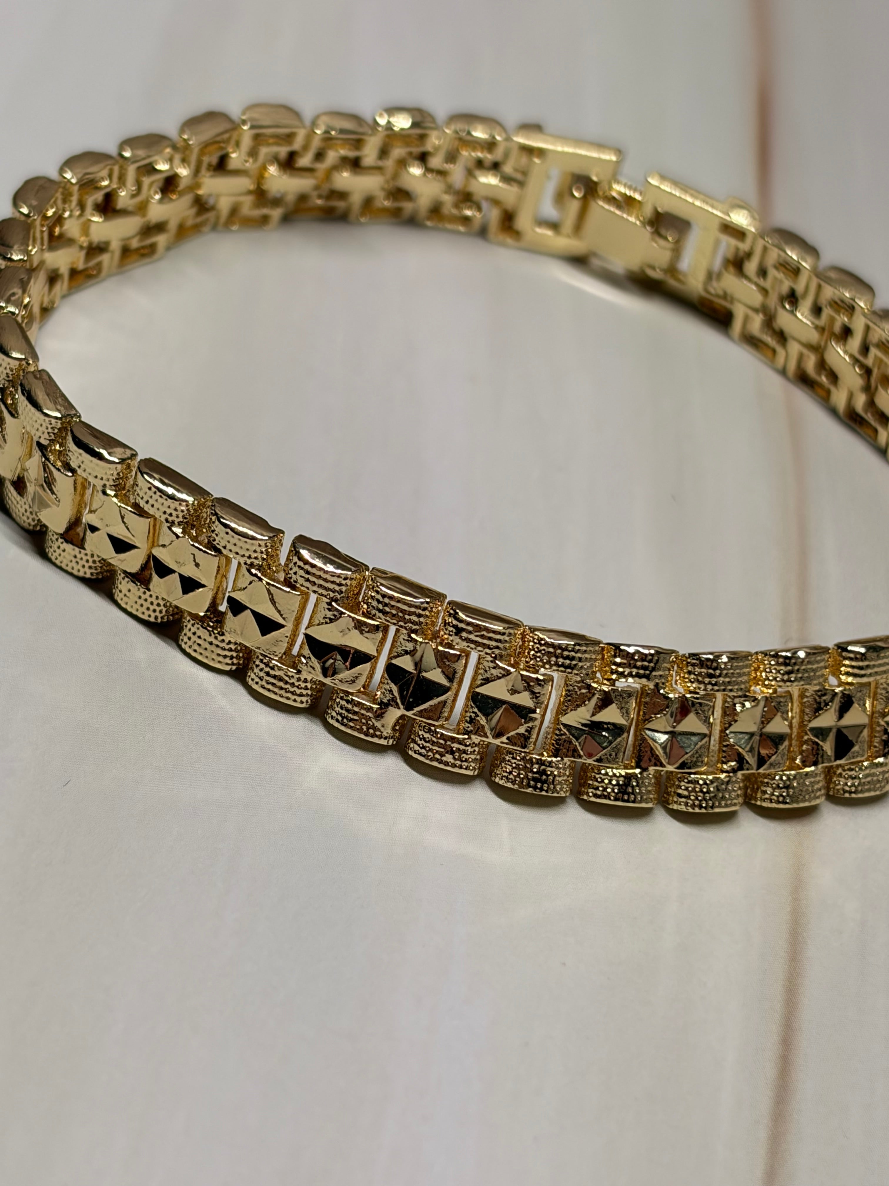 Golden Prism Bracelet